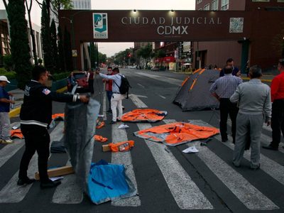 Una semana de paro en Poder Judicial, trabajadores exigen 7.7% de aumento