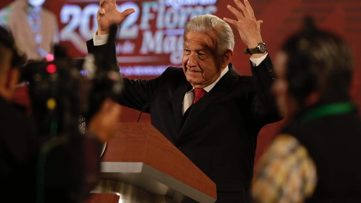 El presidente López Obrador