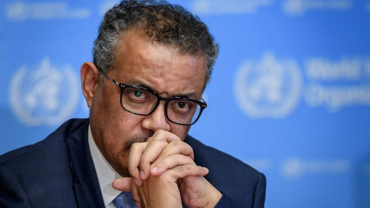Presidente de la OMS,  Tedros Adhanom Ghebreyesus. Fuente: (Twitter)