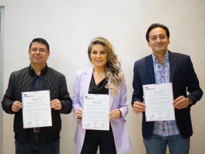 PAN, PRI y PRD firman alianza en la CDMX para ir en coalición en las elecciones del 2024