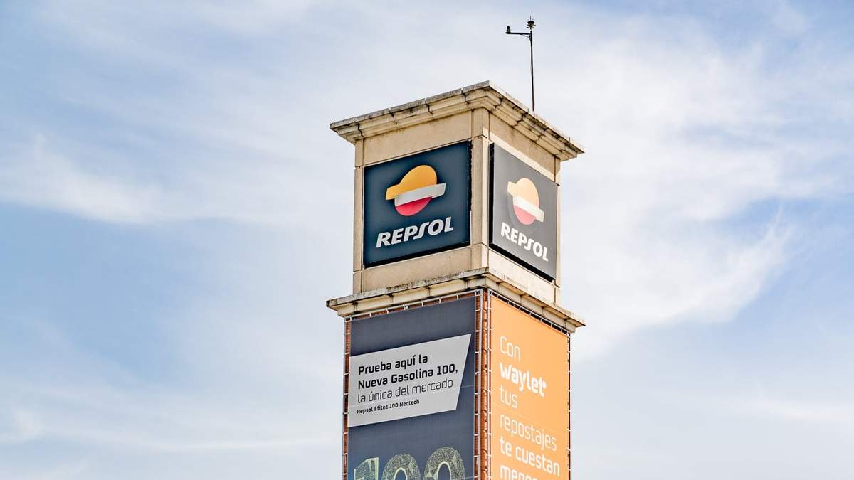 Estación de gasolina de la firma española