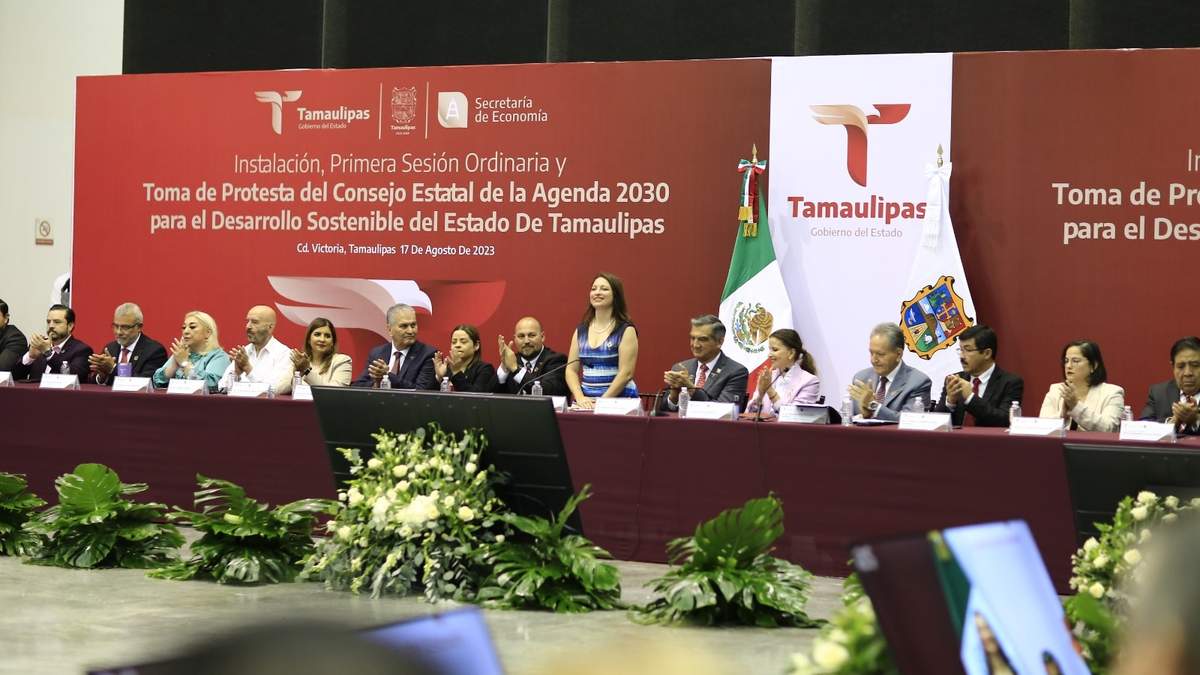 Instala Tamaulipas Consejo de la Agenda 2030 para el Desarrollo Sostenible