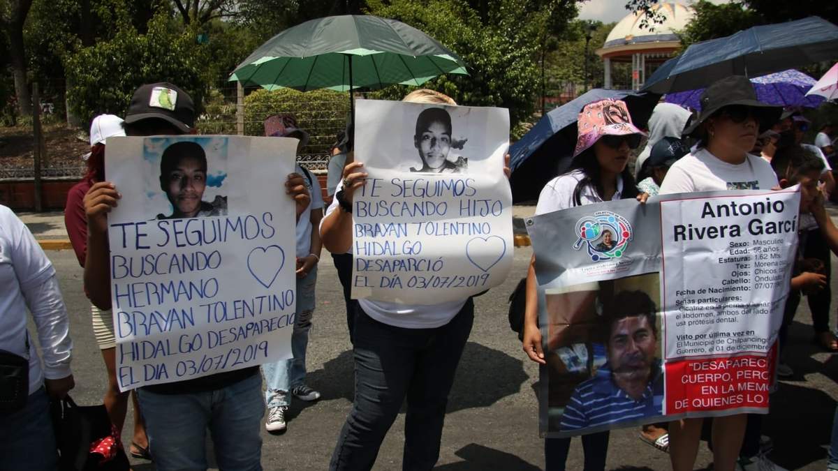 Colectivos de desaparecidos pidieron la atención de los gobiernos de Guerrero y el federal