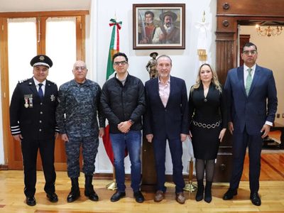 Gobiernos de Zacatecas y Durango acuerdan acciones conjuntas para reforzar la seguridad pública