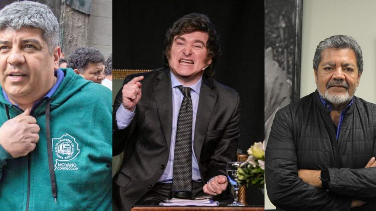 Pablo Moyano habló del encuentro de Javier Milei y Gerardo Martínez. Fuente: (Twitter)