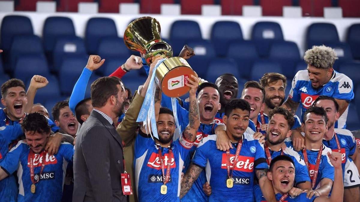 Napoli campeón. Fuente: (Twitter).
