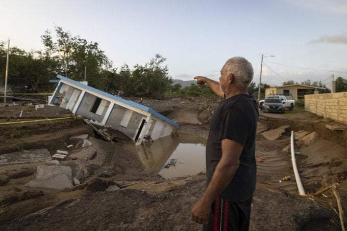 Daños en Puerto Rico tras el huracán Fiona