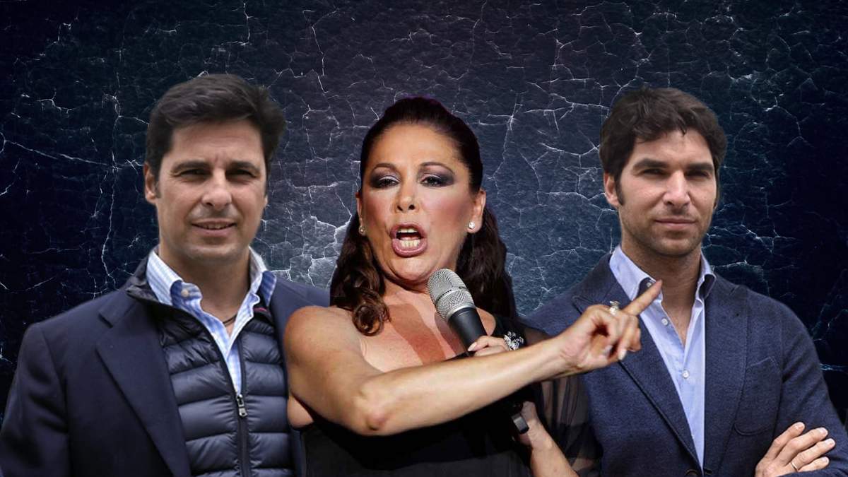 Cayetano y Francisco Rivera e Isabel Pantoja. Fuente: (Minuto Neuquén)