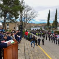 Figueroa anunció obras viales, educativas y sanitarias en el aniversario 138 de Chos Malal