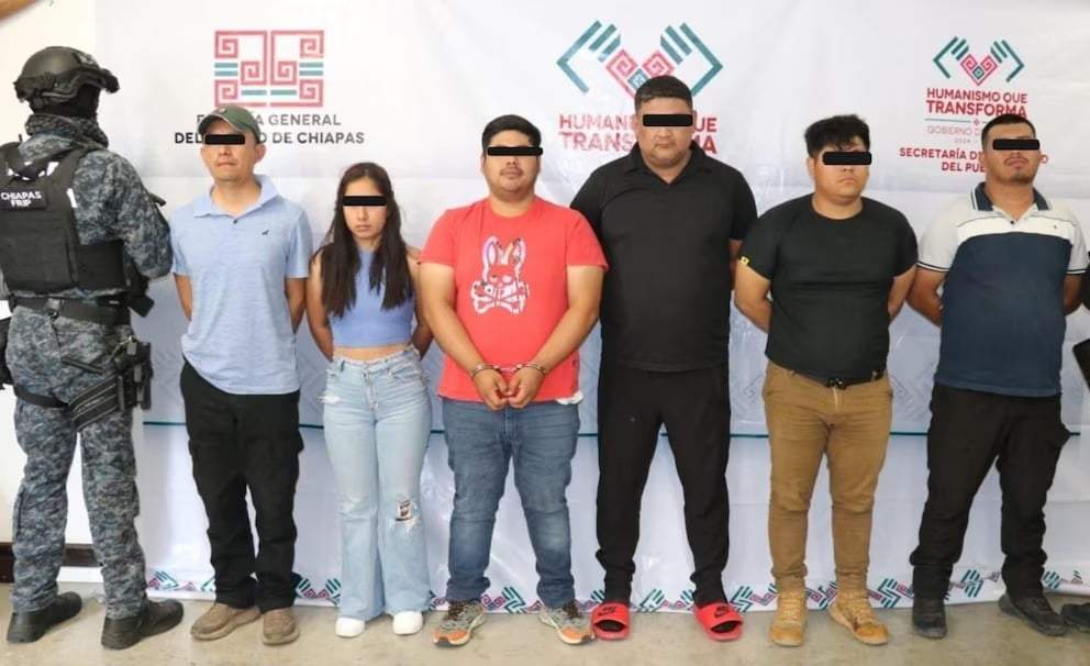 Detienen a banda criminal dedicada al robo de vehículos y extorsión; participaban tres policías