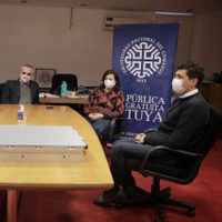 El vicegobernador entregó tres servidores de alta tecnología a la UNCo