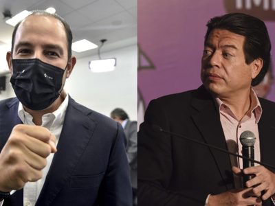 Marko Cortés y Mario Delgado intercambian acusaciones por “los socios del crimen”