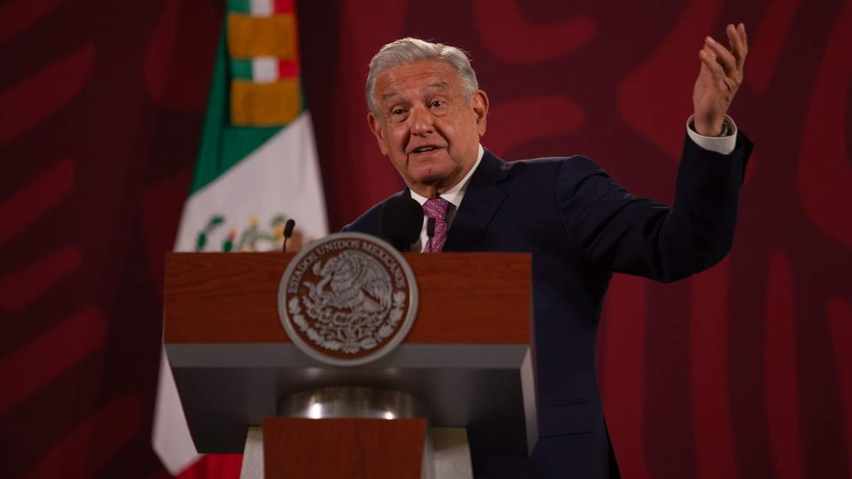 El presidente Andrés Manuel López Obrador en la mañanera