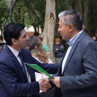 Rolando Figueroa en el Norte Neuquino: "Tenemos pueblos sin agua, sin gas, sin luz, pero con canchitas de fútbol"