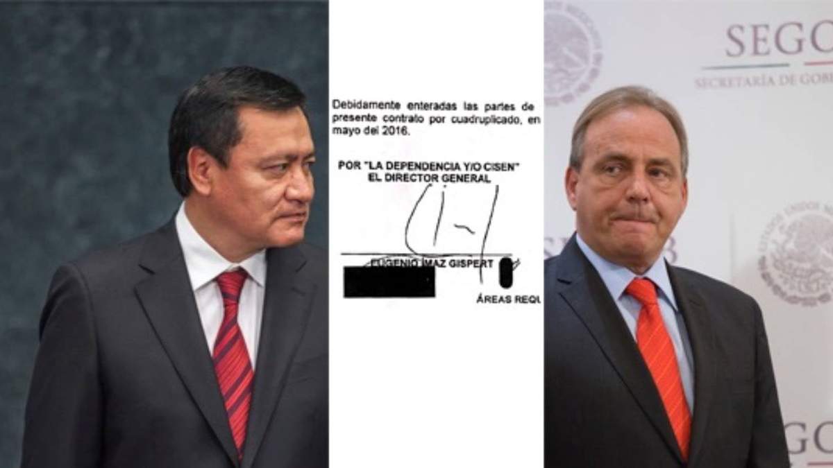 Miguel Ángel Osorio Chong y Eugenio Imaz, como uno solo