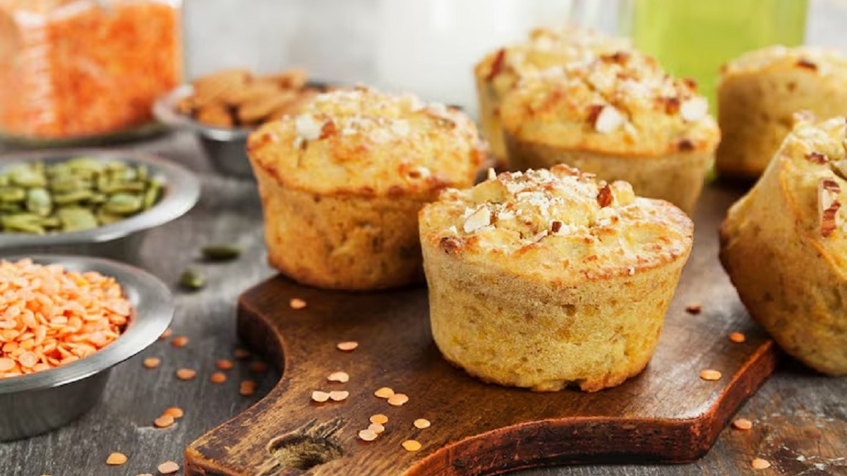 Muffins de lentejas. Fuente: (Shutterstock)