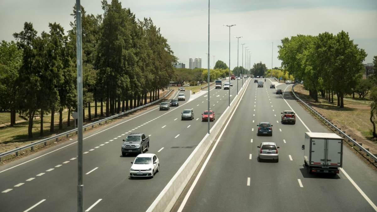 Acceso Norte. Fuente: (Twitter)