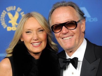 Los Beatles con Peter Fonda (1940-2019)
