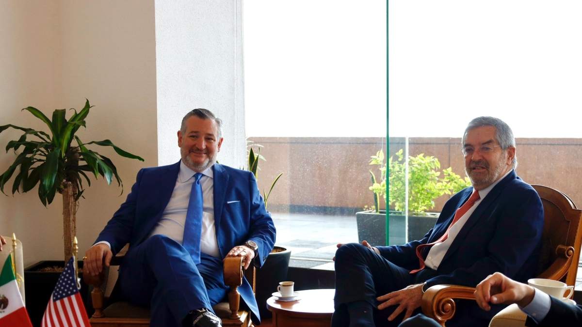 Ted Cruz y Juan Ramón de la Fuente