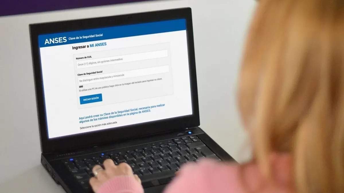 Sitio web oficial de la ANSES. Fuente: (Twitter)