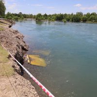 La municipalidad de Neuquén se presentará en la justicia federal por el socavón en el balneario Fahler