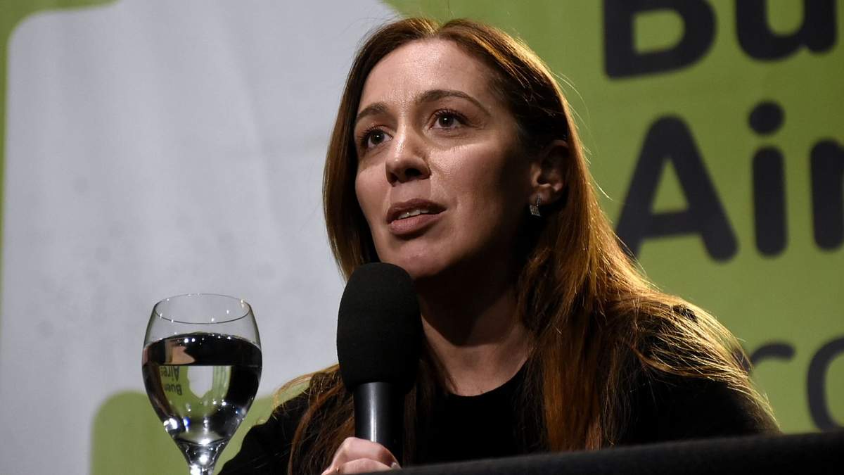 María Eugenia Vidal. Fuente: (Twitter)