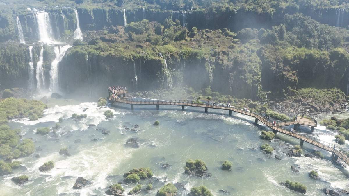 Cataratas del Iguazú. Fuente: (Twitter)