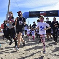 Concurrencia histórica: más de 1.500 personas participaron del Bardas Run en Neuquén
