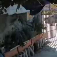 Video: robaron la camioneta a un jubilado en Las Heras y lo arrastraron varios metros