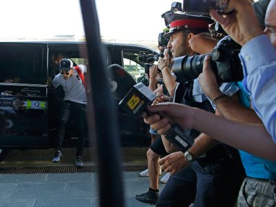 Y cuando apareció Neymar... el delirio