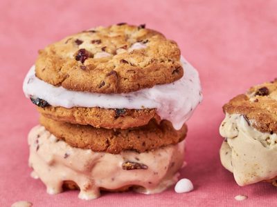 Sándwich de helado sin azúcar: para disfrutar de un rico postre sin tener que salir de casa con este frío