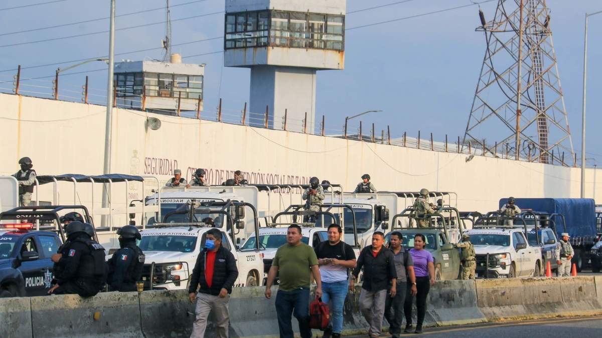 El motín se suscitó en la madrugada