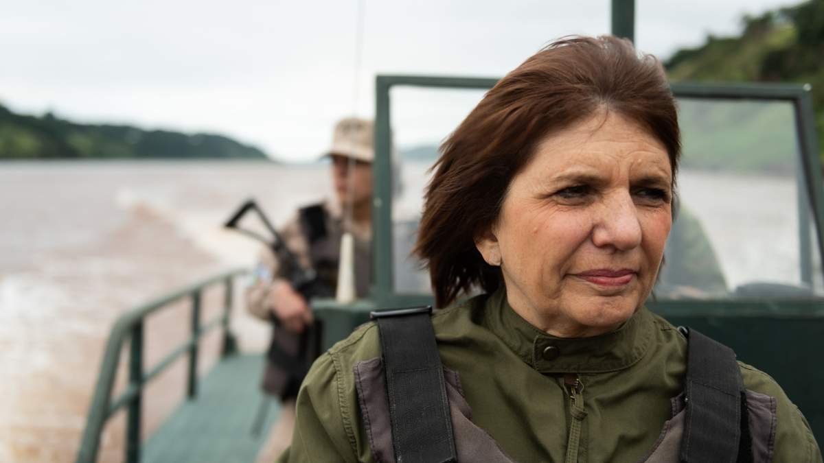 Patricia Bullrich, exministra de Seguridad. Fuente: (Twitter)