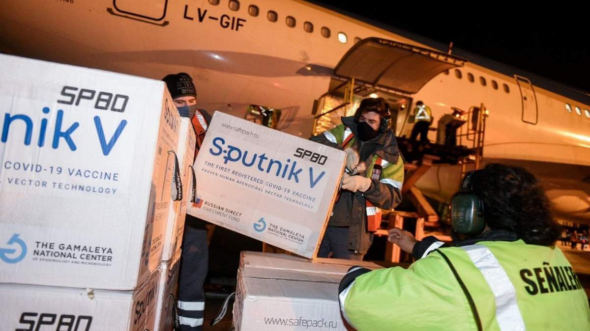 La vacuna Sputnik V. Fuente: (Twitter)