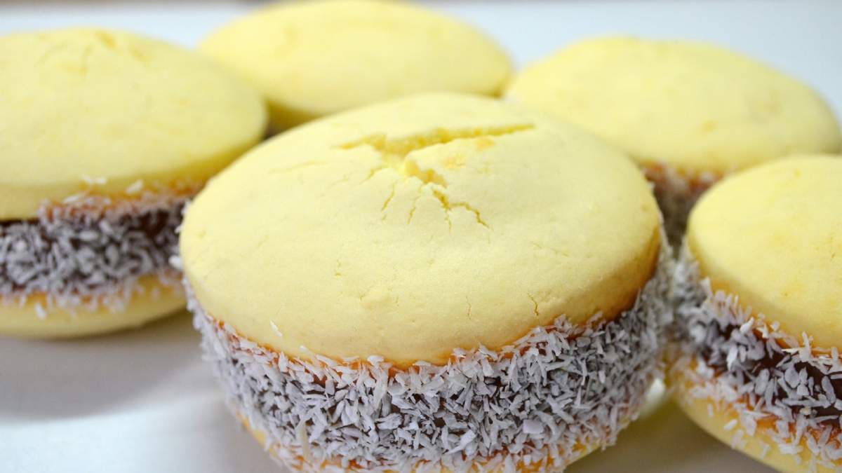 Tapas de alfajores. Fuente: (Twitter)
