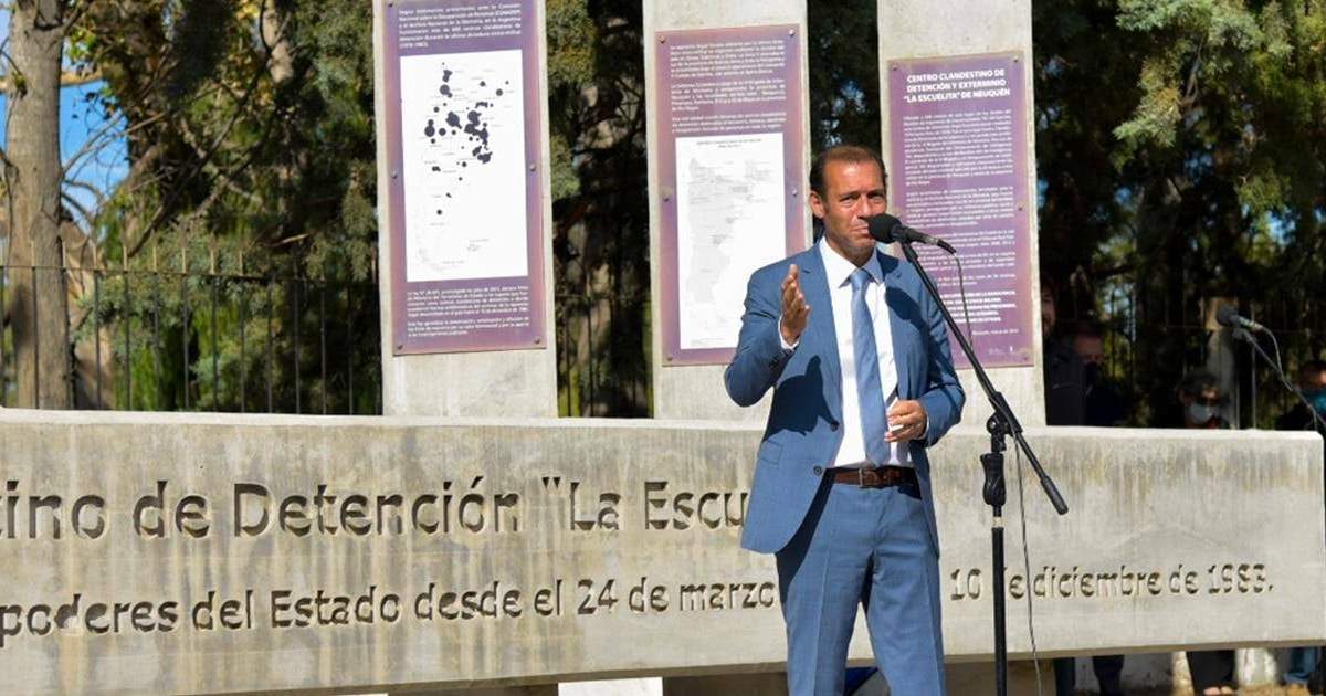 Gobernador de Neuquén, Omar Gutiérrez. Fuente: (Twitter)