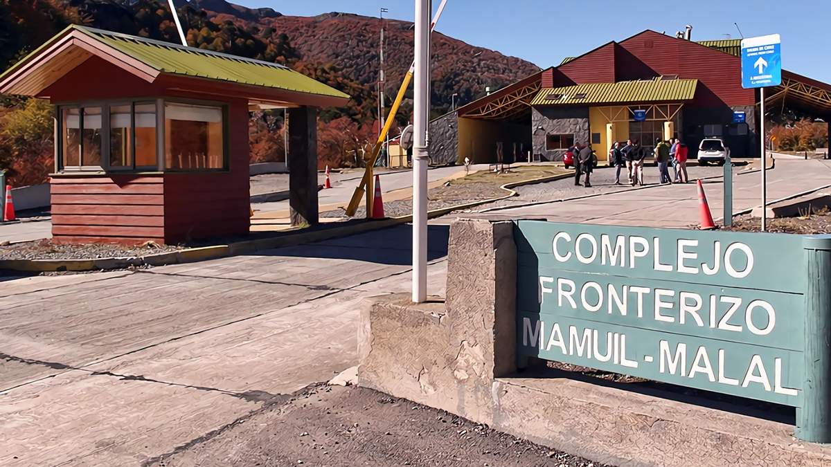 Paso fronterizo neuquino Mamuil Malal. Fuente: (Twitter)