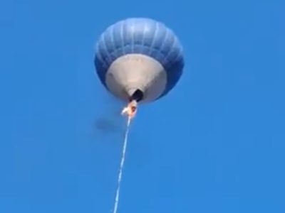 Dan de alta a la menor que sobrevivió al incendio de globo aerostático en Teotihuacán