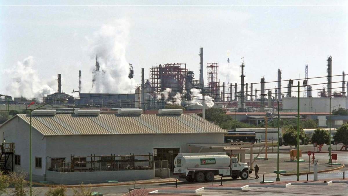 Complejo de Pemex en Cadereyta