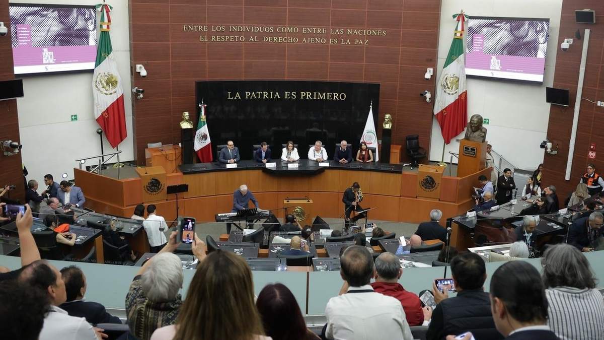 Sesión del Senado este martes