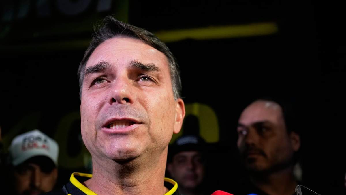 El congresista Flávio Bolsonaro