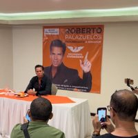 Roberto Palazuelos ya es candidato al Senado por Movimiento Ciudadano