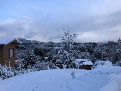La alerta meteorológica por viento lluvia y nieve continúa vigente durante el sábado