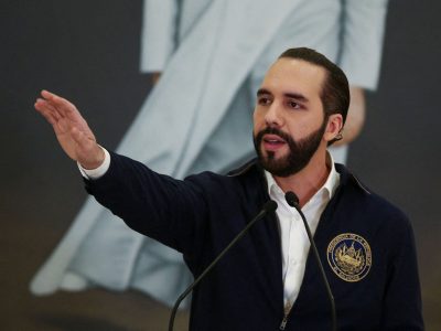 Milei recibe a Nayib Bukele en la Casa Rosada