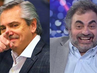 Ya la escuchó: Alberto Fernández le contestó a Roberto Moldavsky por la canción de "la filmina"