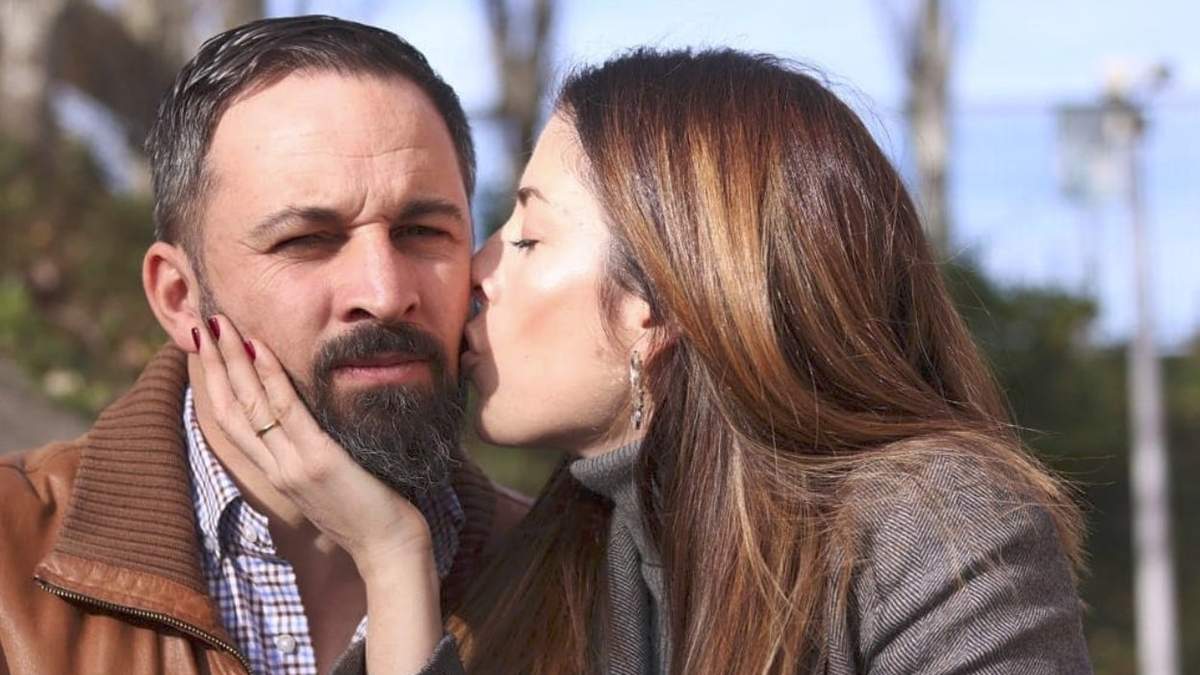 Santiago Abascal y Lidia Bedman. Fuente: (Instagram)