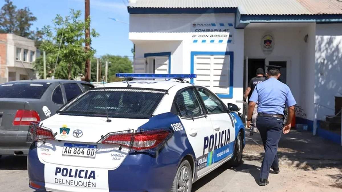 El robo ocurrió el 8 de marzo en jurisdicción de la comisaría 41. Fuente (Policía de Neuquén)