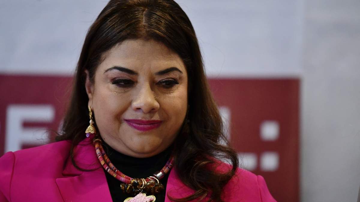 Clara Brugada, precandidata a la jefatura de la CDMX por Morena, PVEM y PT
