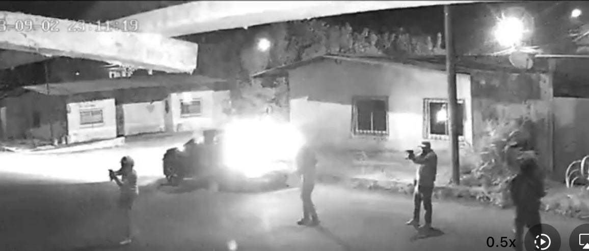 ¿Karma? balean casa y les explota una granada