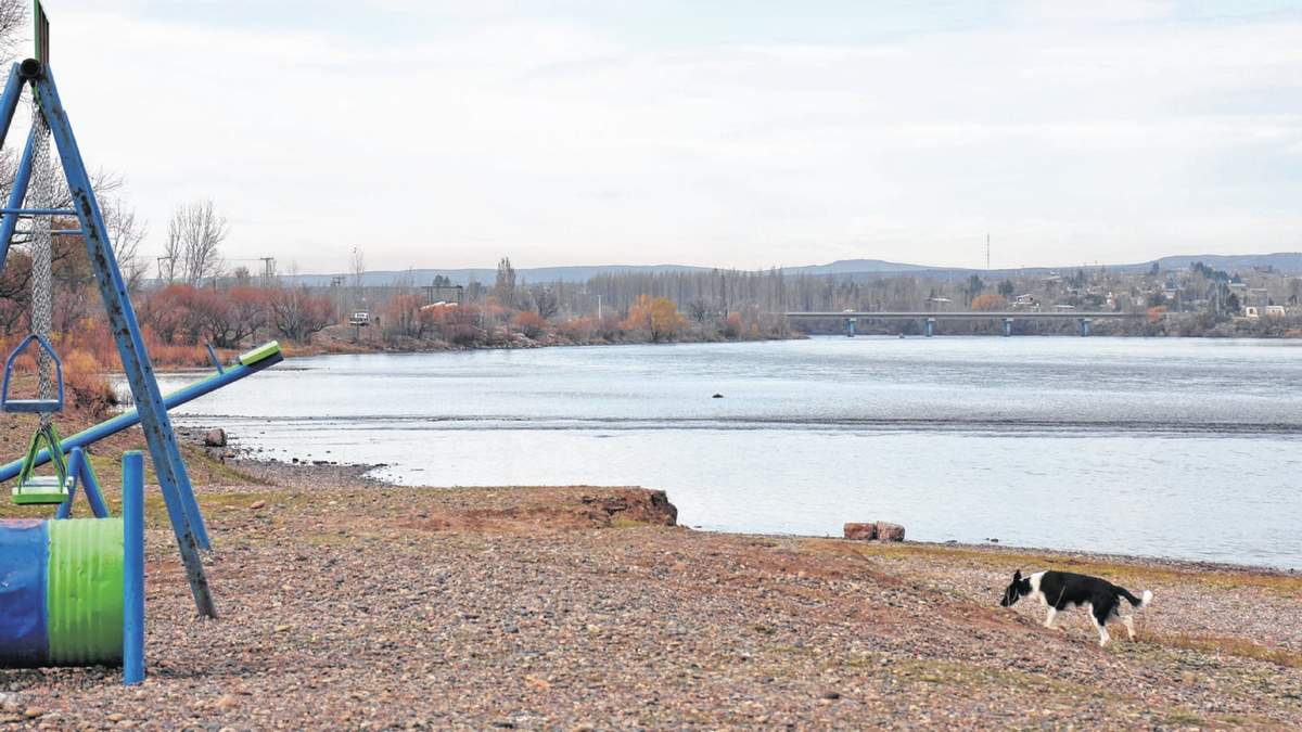 Río Limay. Fuente: (Twitter)